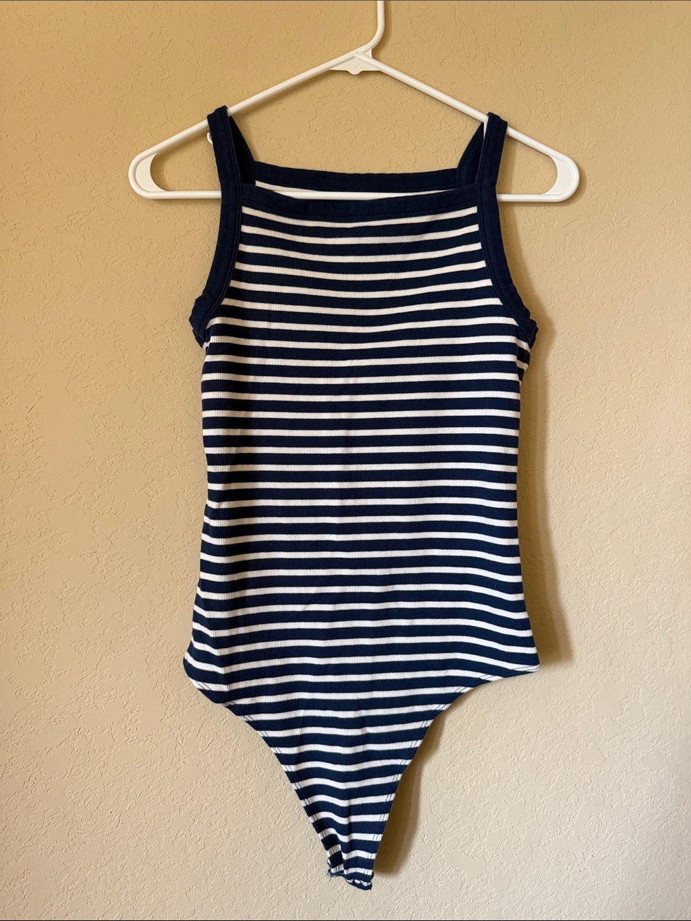American Eagle striped bodysuit